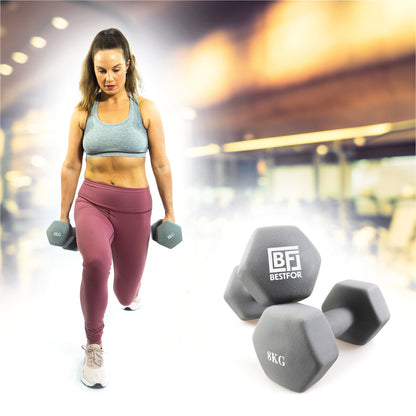 Neoprene Dumbbell Set - 8kgs