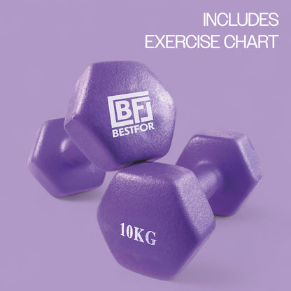 Neoprene Dumbbell Set - 10kgs