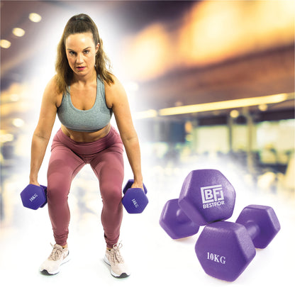 Neoprene Dumbbell Set - 10kgs
