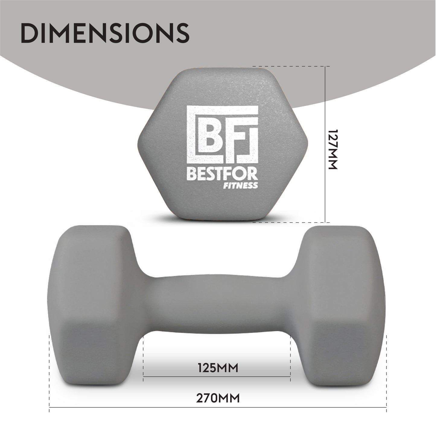 Neoprene Dumbbell Set - 10kgs
