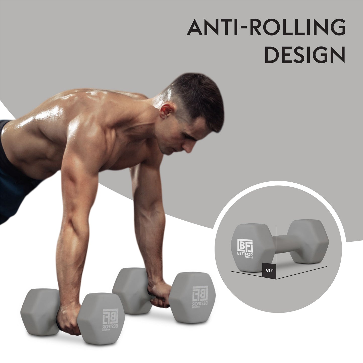 Neoprene Dumbbell Set - 10kgs