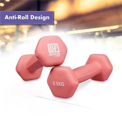 Neoprene Dumbbell Set - 0.5kgs