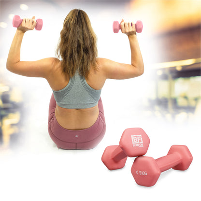 Neoprene Dumbbell Set - 0.5kgs