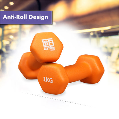 Neoprene Dumbbell Set - 1kgs