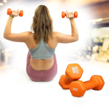 Neoprene Dumbbell Set - 1kgs