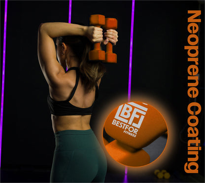 Neoprene Dumbbell 12kgs Kit - 2 x 1kg, 2 x 2kg, 2 x 3kg