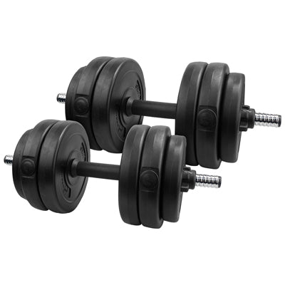 20kg Adjustable Dumbbells Weight Lifting Training Set