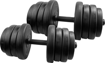 30kg Adjustable Dumbbells Weight Lifting Training Set