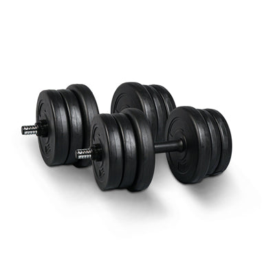 25kg Adjustable Dumbbells Weight Lifting Training Set
