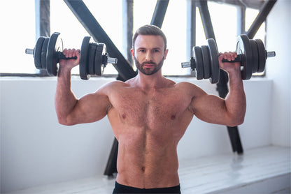 25kg Adjustable Dumbbells Weight Lifting Training Set