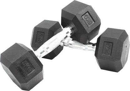 Hex Dumbbell Set - 5kgs