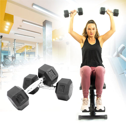 Hex Dumbbell Set - 5kgs