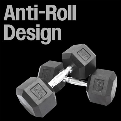 Hex Dumbbell Set - 12.5kgs