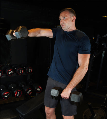 Hex Dumbbell Set - 12.5kgs
