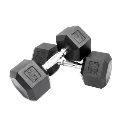 Hex Dumbbell Set - 12.5kgs