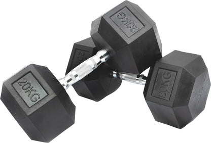 Hex Dumbbell Set - 20kgs
