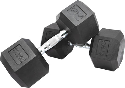 Hex Dumbbell Set - 22.5kgs