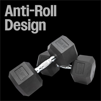 Hex Dumbbell Set - 22.5kgs
