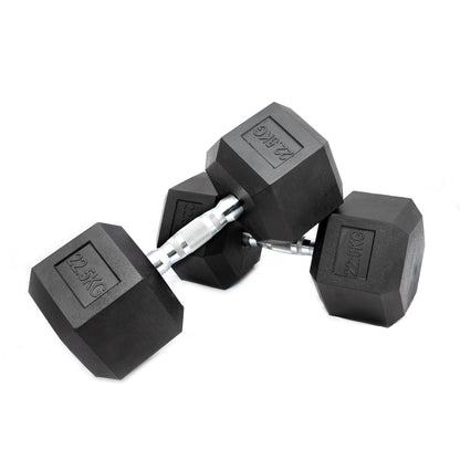 Hex Dumbbell Set - 22.5kgs