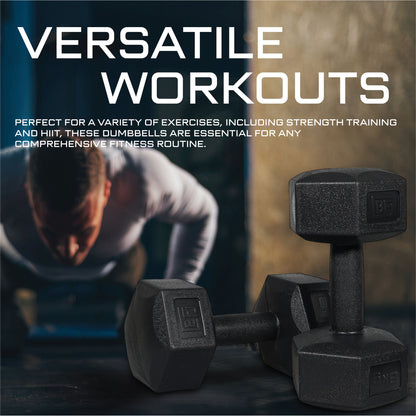 Bestfor 8kg Vinyl Coated Dumbbell (Pair)
