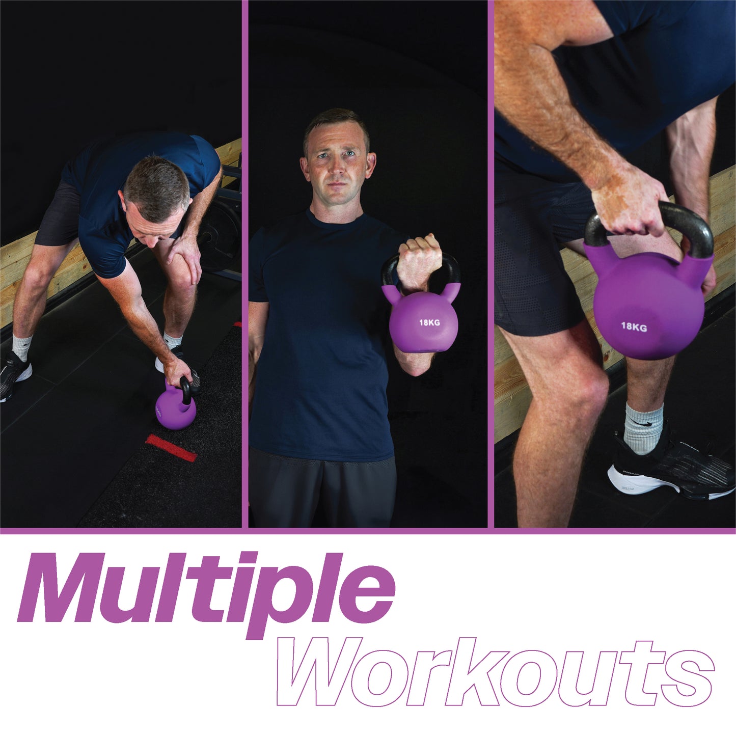 Neoprene Kettlebell - 18kgs
