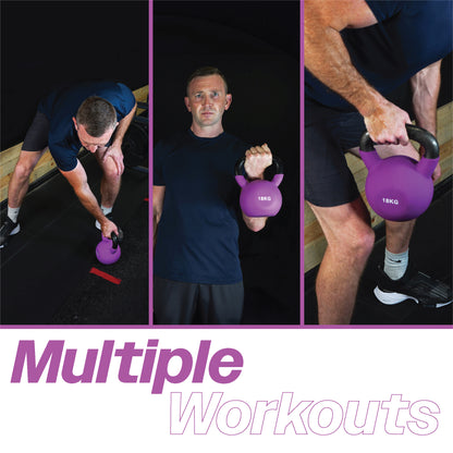 Neoprene Kettlebell - 18kgs