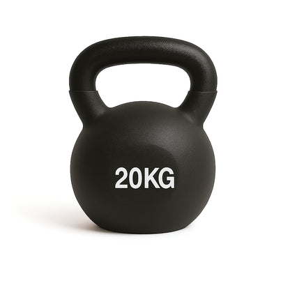 Neoprene Kettlebell 20kg – Heavy‑Duty Cast Iron Weight for Home Gym Strength & Conditioning