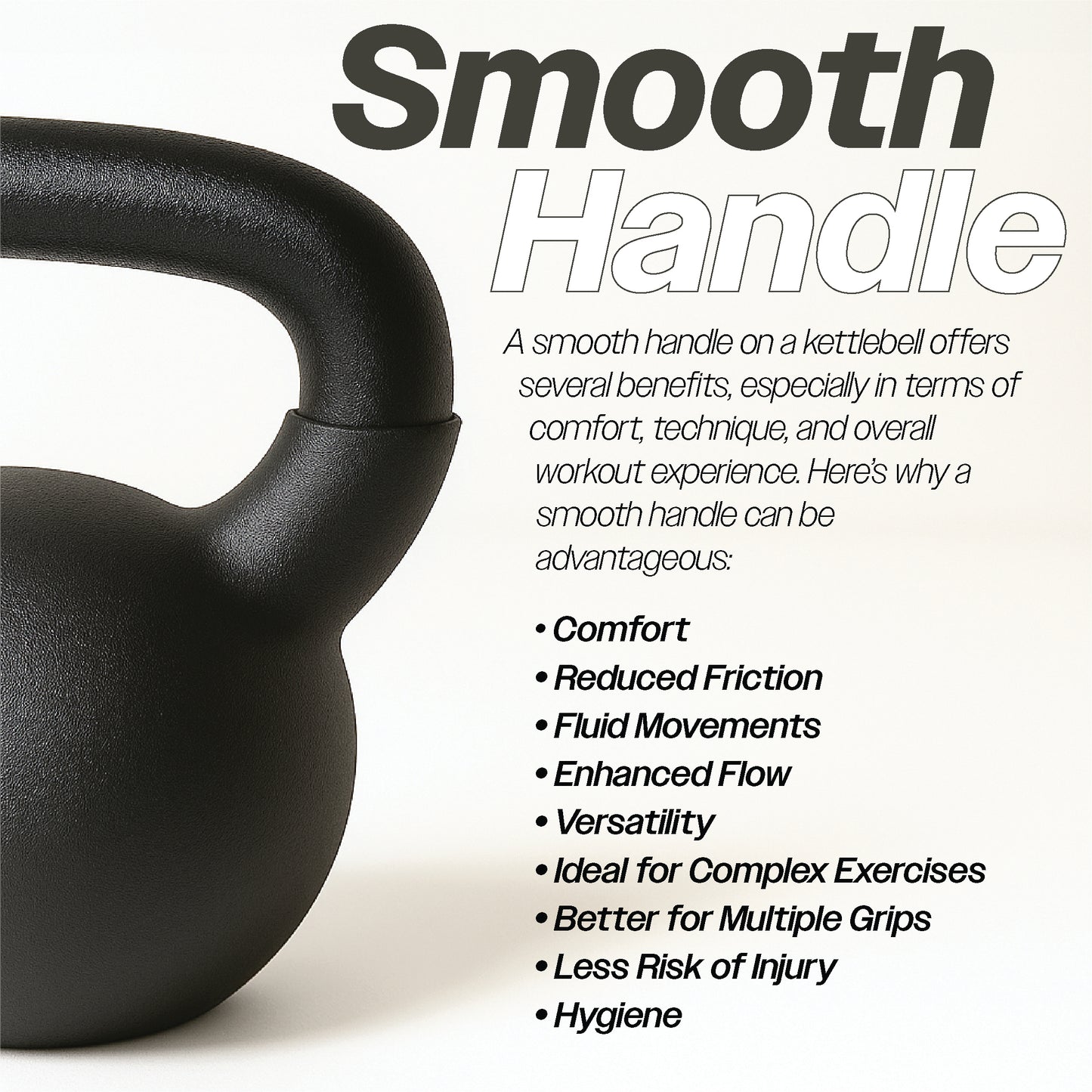 Neoprene Kettlebell 20kg – Heavy‑Duty Cast Iron Weight for Home Gym Strength & Conditioning