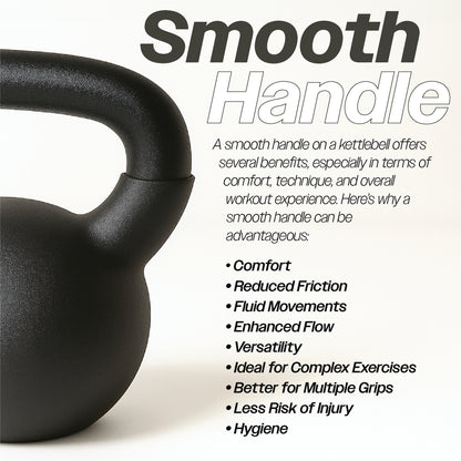 Neoprene Kettlebell 20kg – Heavy‑Duty Cast Iron Weight for Home Gym Strength & Conditioning