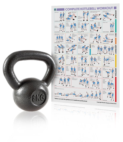Cast Iron Kettlebell - 8kgs