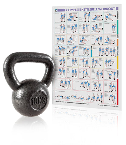 Cast Iron Kettlebell - 10kgs
