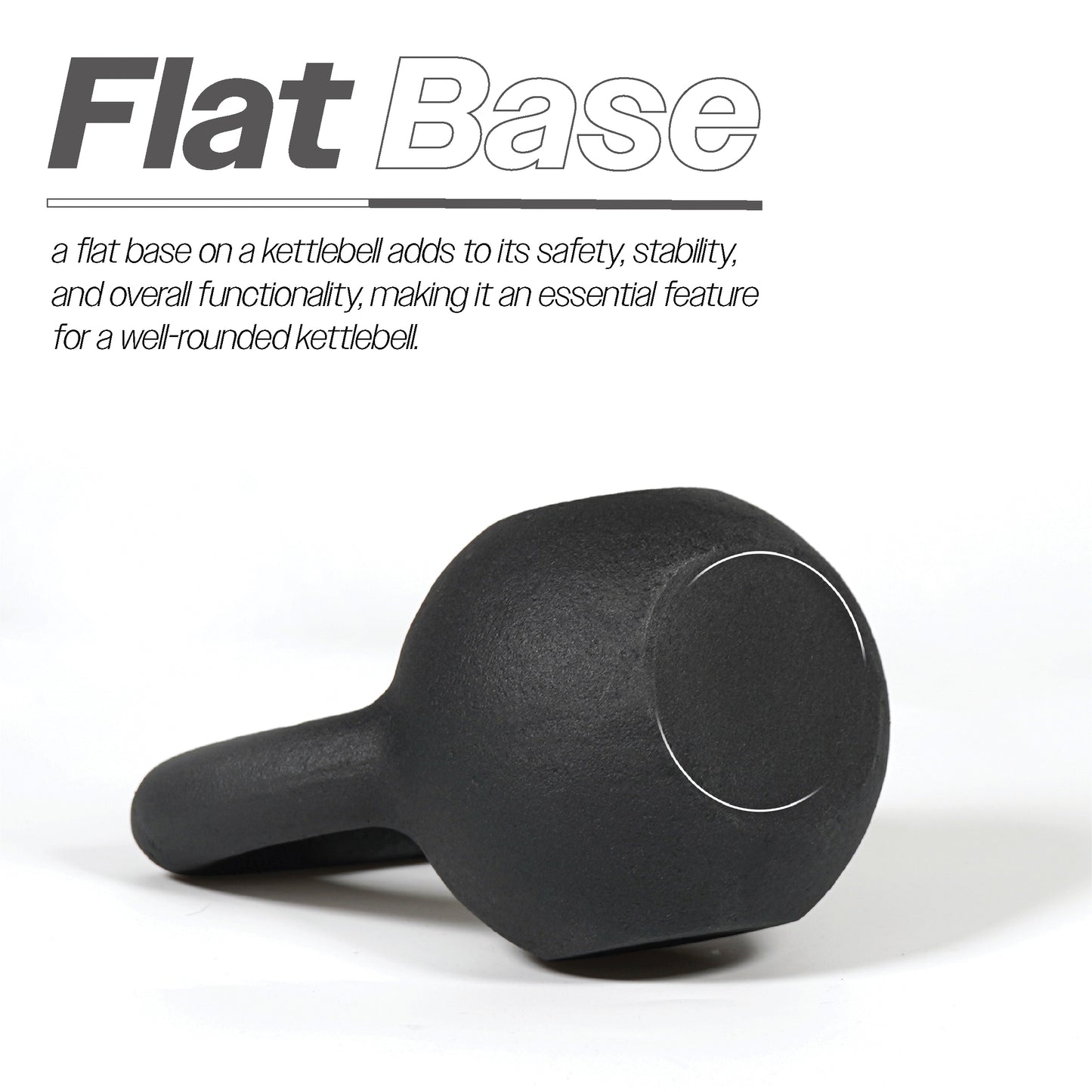 Cast Iron Kettlebell - 12kgs