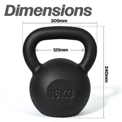 Cast Iron Kettlebell - 16kgs
