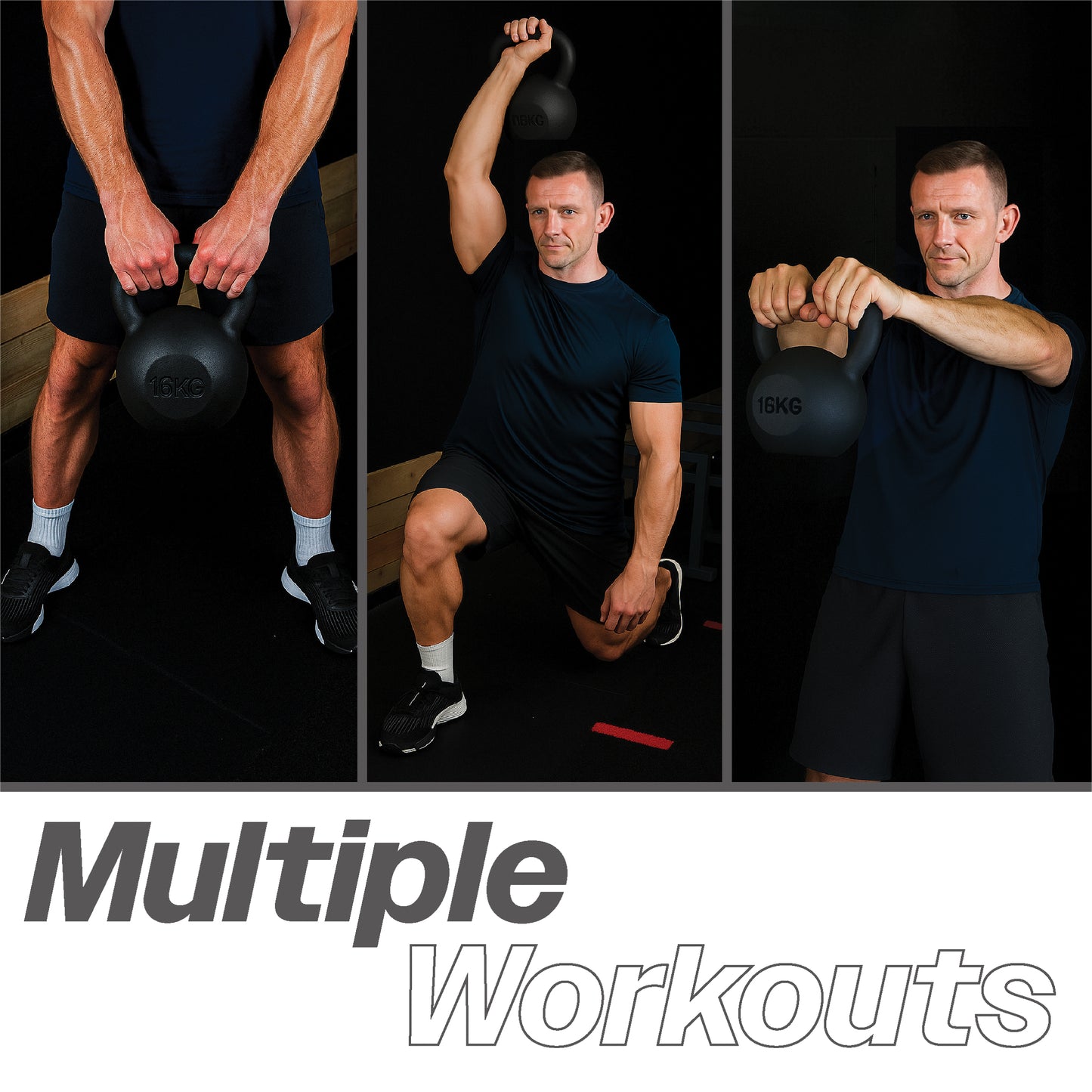 Cast Iron Kettlebell - 16kgs