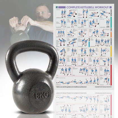 Cast Iron Kettlebell - 18kgs