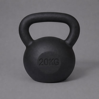 Bestfor 20kg Cast Iron Kettlebell – Heavy Duty Strength Training Weight
