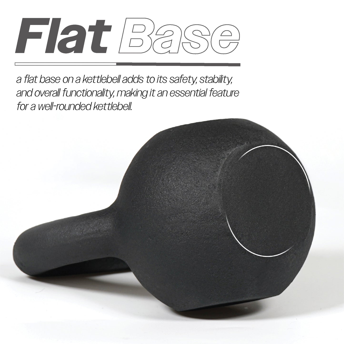Bestfor 20kg Cast Iron Kettlebell – Heavy Duty Strength Training Weight