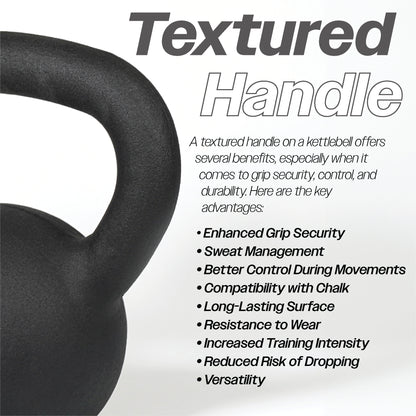 Bestfor 20kg Cast Iron Kettlebell – Heavy Duty Strength Training Weight