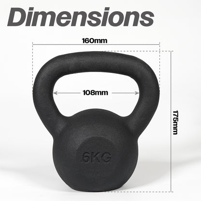 Cast Iron Kettlebell (6kg)