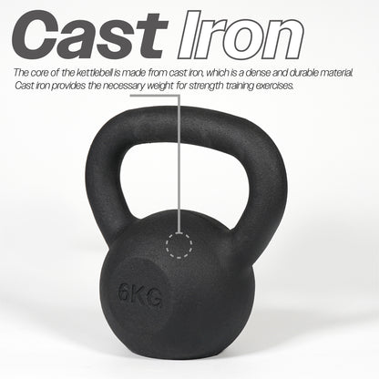 Cast Iron Kettlebell (6kg)