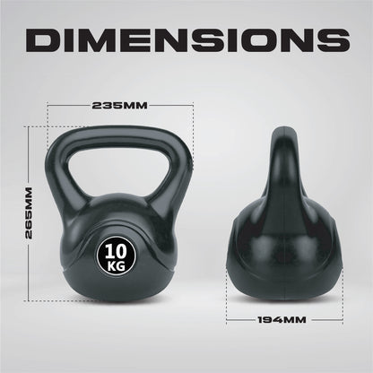 Bestfor Vinyl Coated Kettlebell (10kg)
