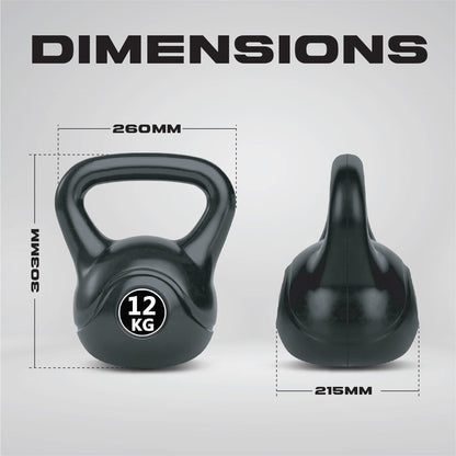 Bestfor Vinyl Coated Kettlebell (12kg)