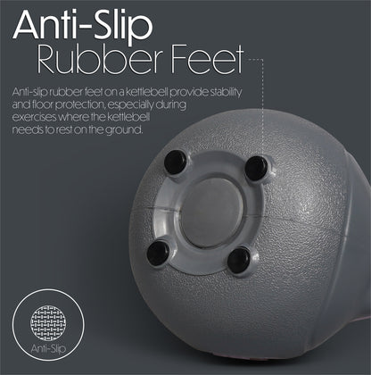 Bestfor Vinyl Coated Two Tone Kettlebell (10kg)