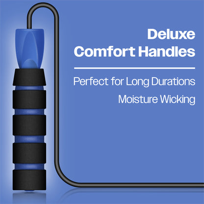 Fitness Handle Skipping Rope Set of 4