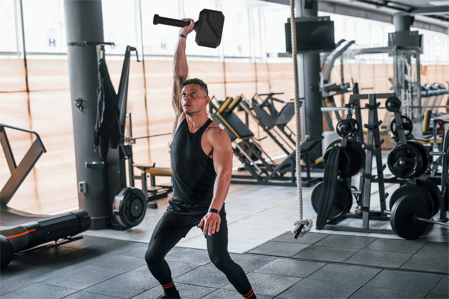 Bestfor Hammer Iron Kettlebell (25lb)