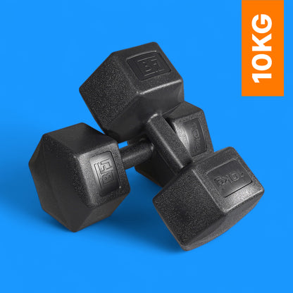 Bestfor 10kg Vinyl Coated Dumbbell (Pair)
