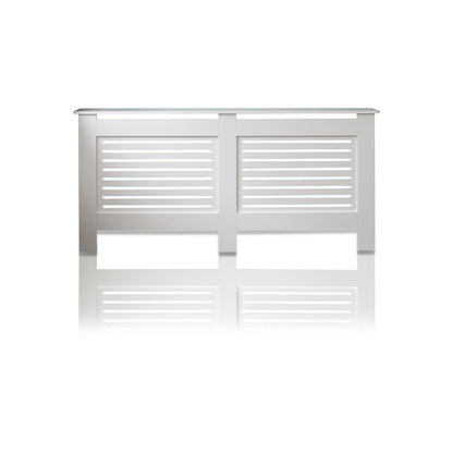 MDF Radiator Cover Horizontal Vents, X.Large - White