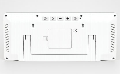 Large Digit Alarm Clock (White)