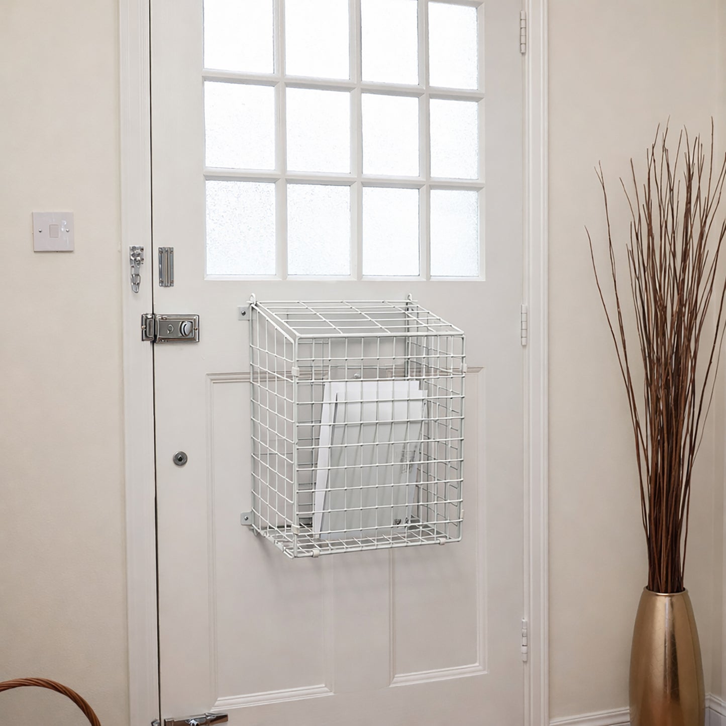 Bestfor Self Assembly Letter Catcher Cage (305x245x130mm)