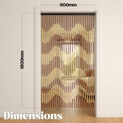 Bestfor Bamboo Beaded Door Insect Screen